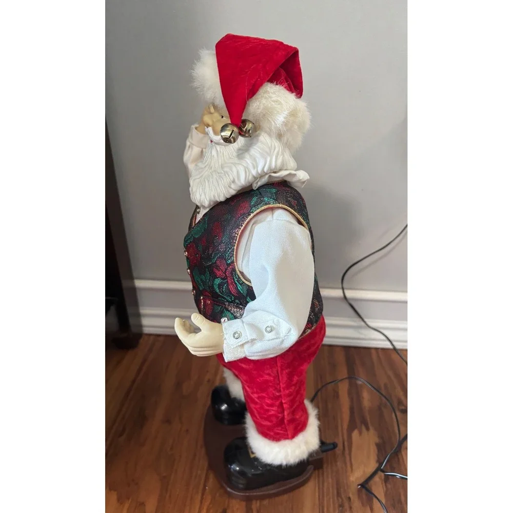 Vintage 1999 Christmas Fantasy Ltd Animated‎ Santa Claus 17